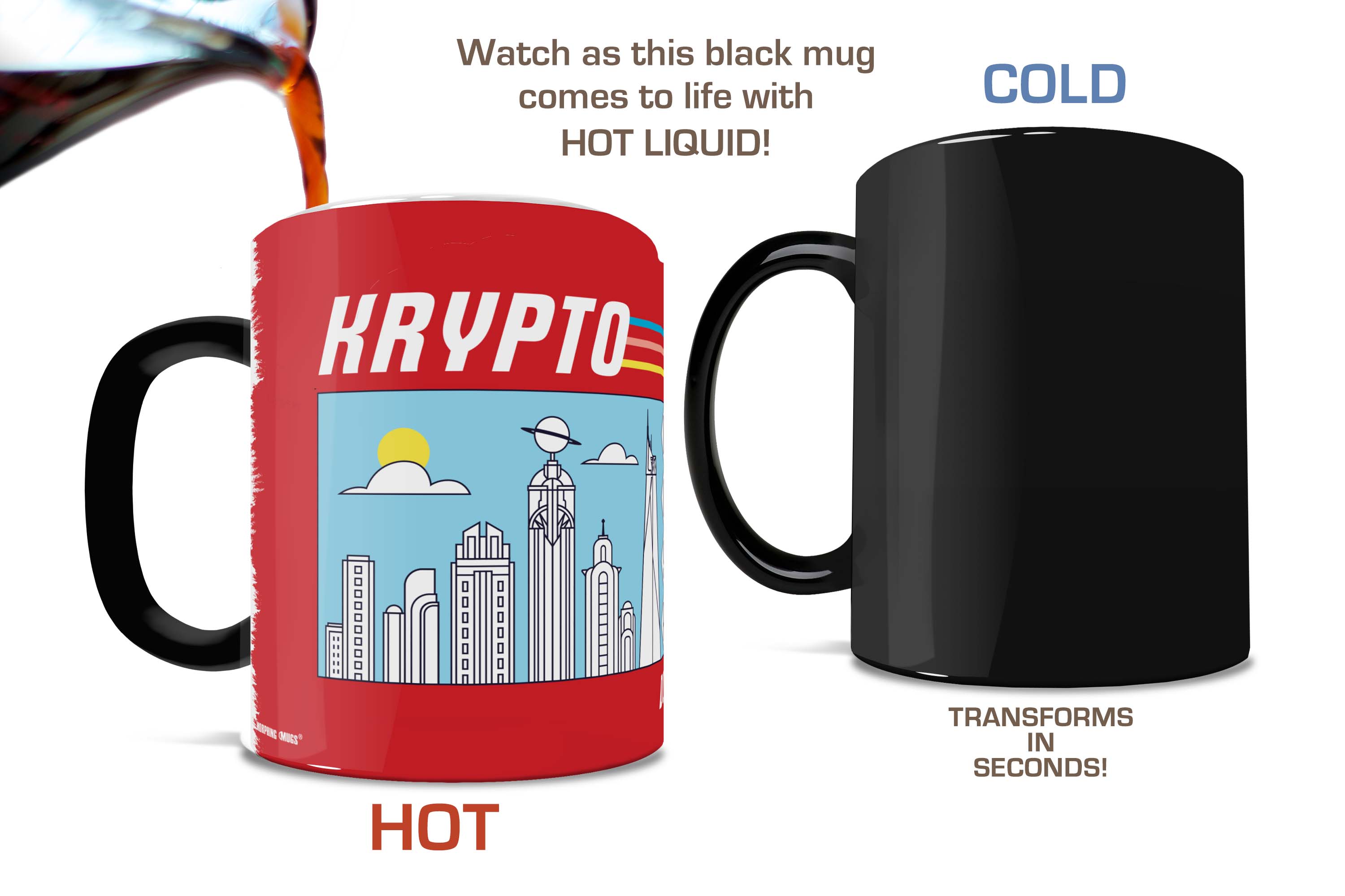 DC League of Super-Pets (Krypto) Morphing Mugs®  Heat-Sensitive Mug MMUG1403